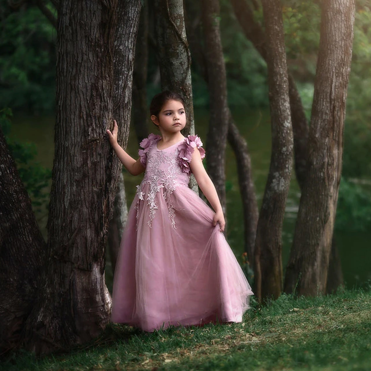 BIANCA GOWN ROSE