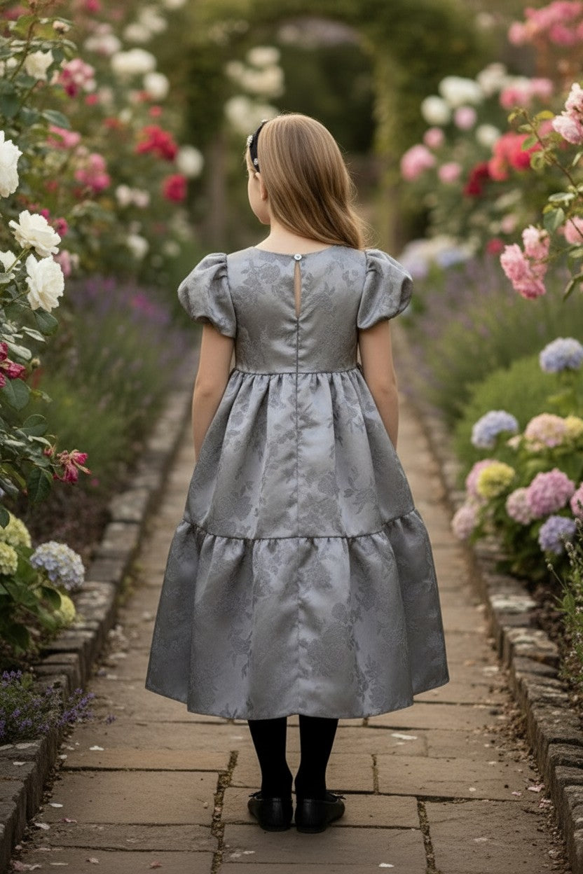 GRACYN GOWN SILVER