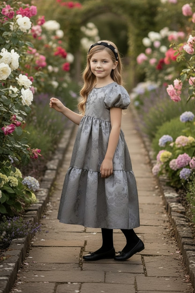 GRACYN GOWN SILVER