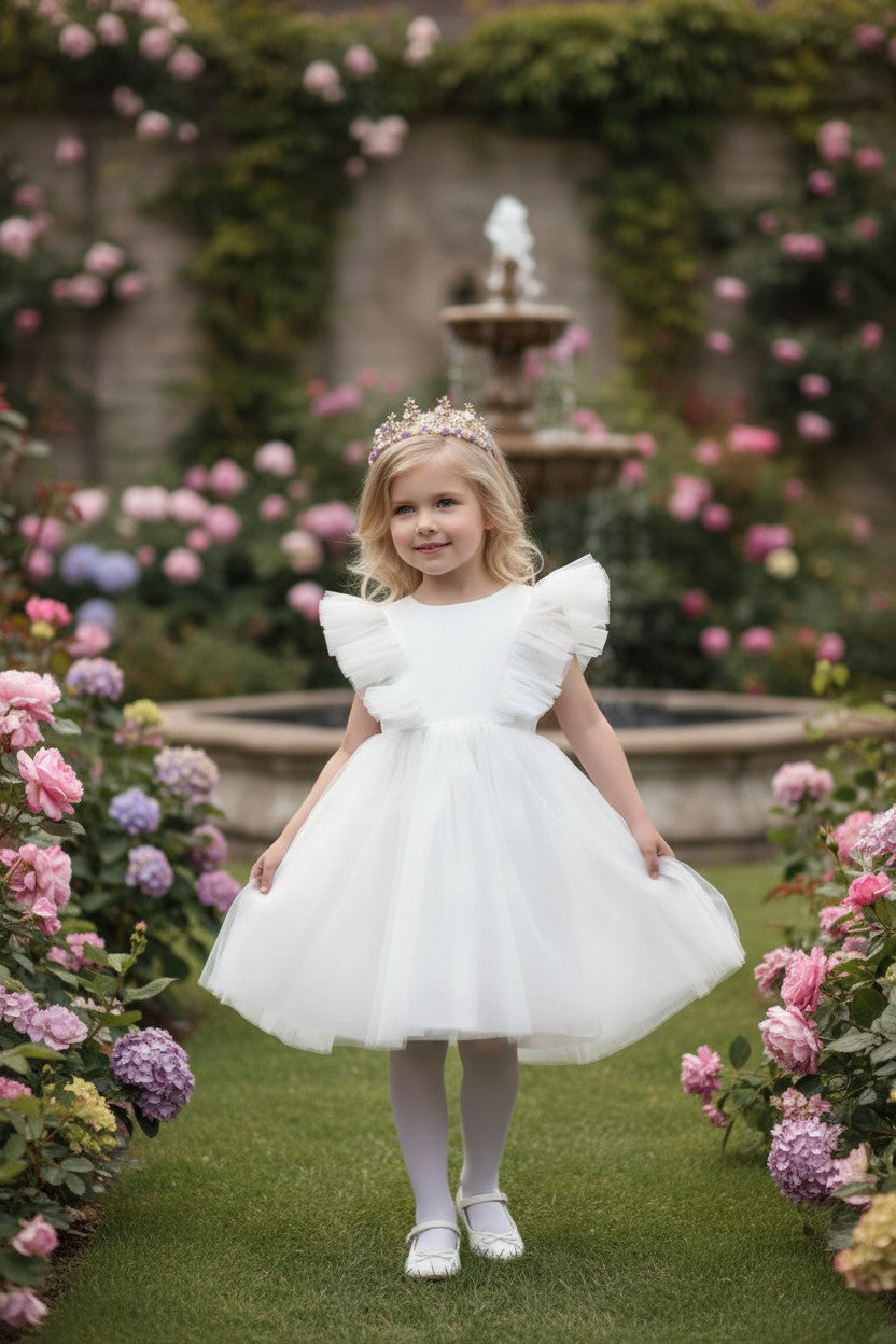 MILLY DRESS WHITE
