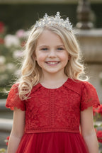 CATERINA DRESS CRIMSON