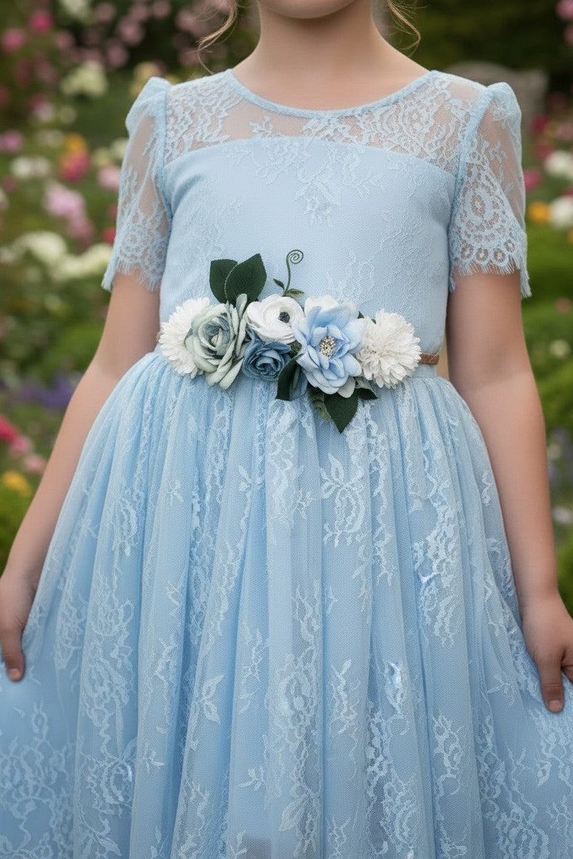 AINSLEY GOWN SKY
