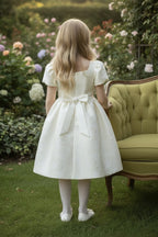 ARIELLE DRESS IVORY JACQUARD