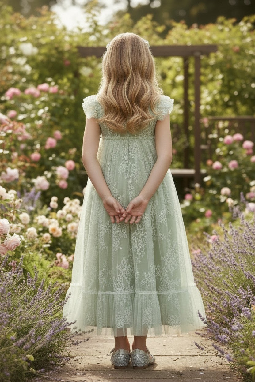 CLARA GOWN SAGE