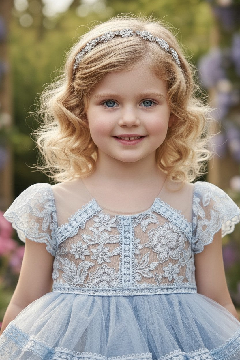 CATERINA DRESS BLUE