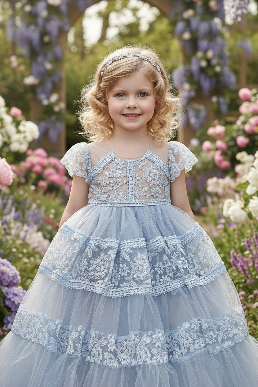 CATERINA DRESS BLUE