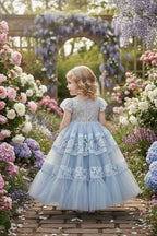 CATERINA DRESS BLUE