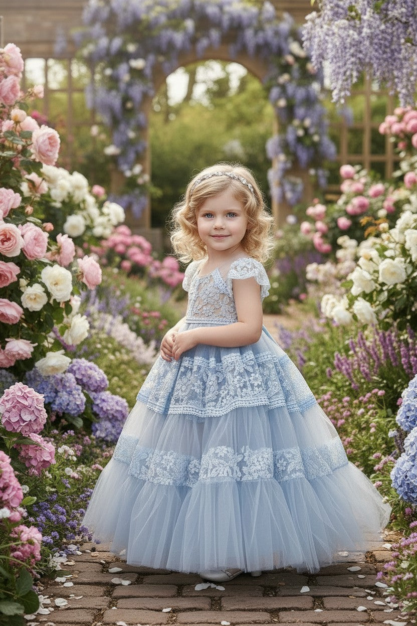 CATERINA DRESS BLUE