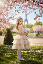 AMEERAH DRESS CHAMPAGNE
