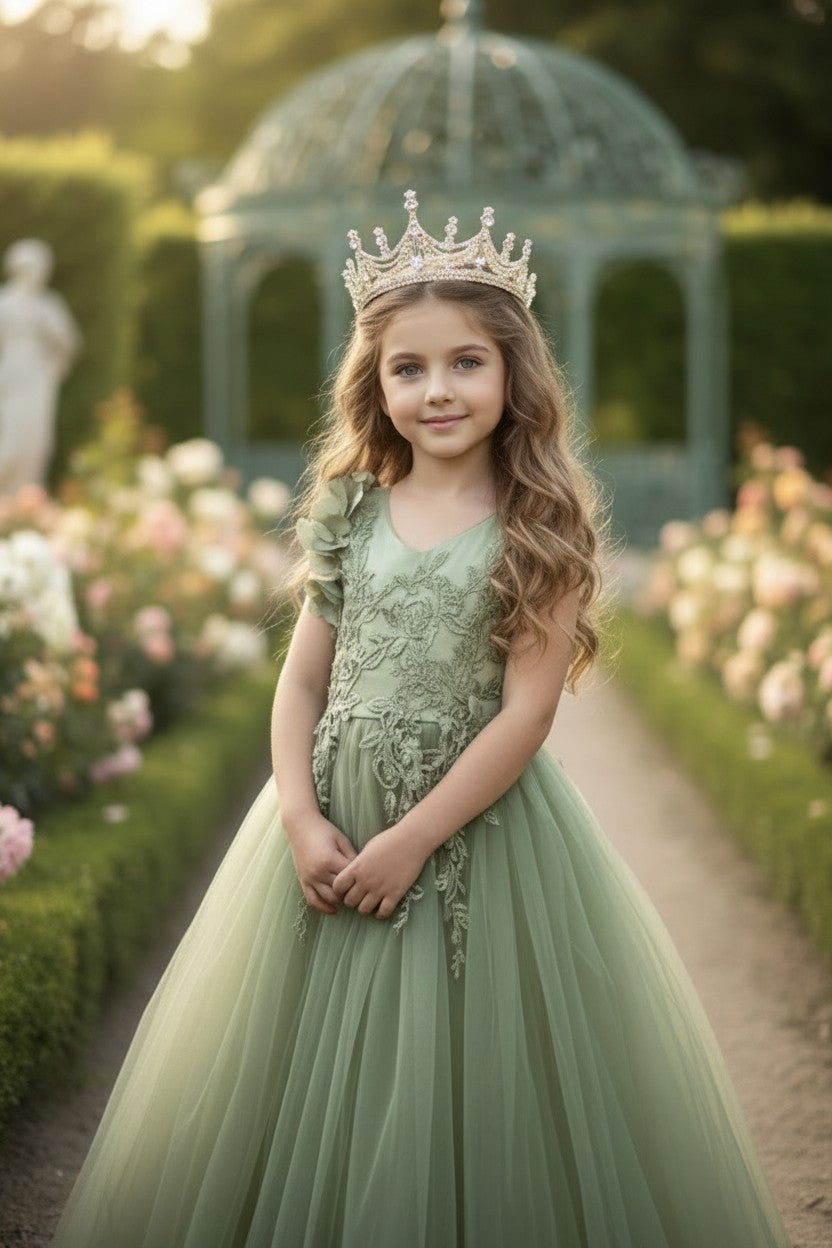 BIANCA GOWN SAGE