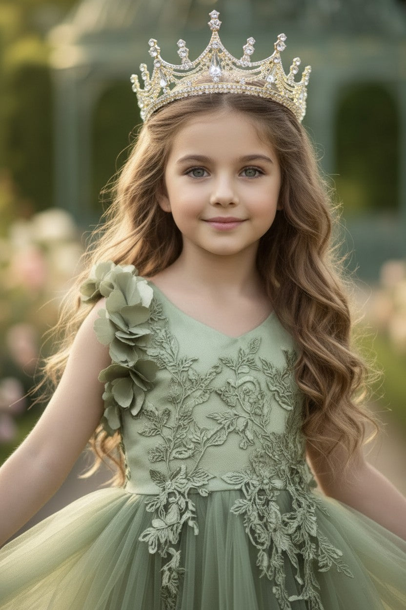 BIANCA GOWN SAGE