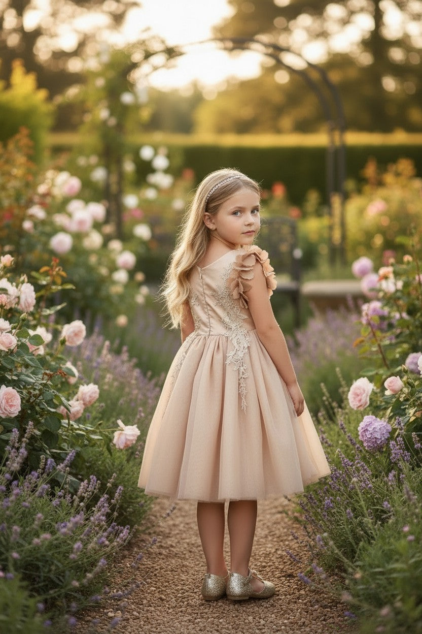 BIANCA DRESS GOLD