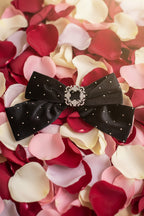 RAYE VELVET BOW BLACK
