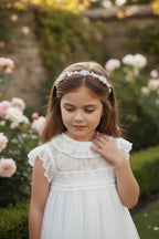 ALLESSANDRA DRESS  WHITE