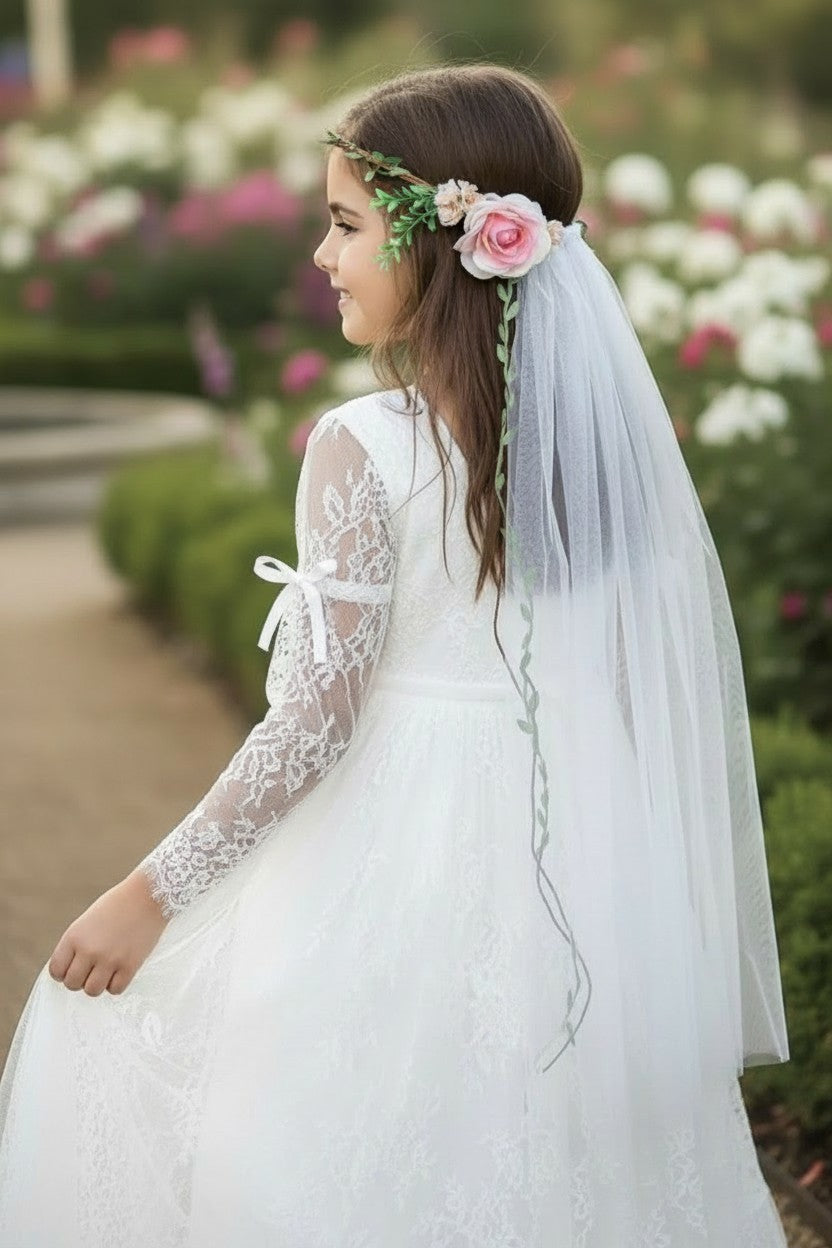 FLORA CROWN & VEIL