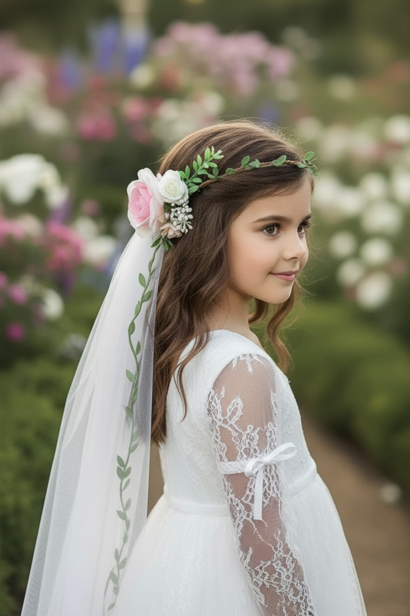 FLORA CROWN & VEIL