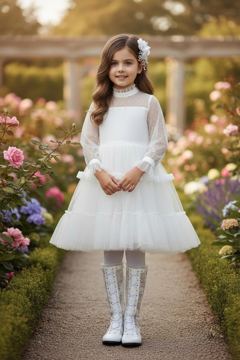 MAEVE DRESS WHITE