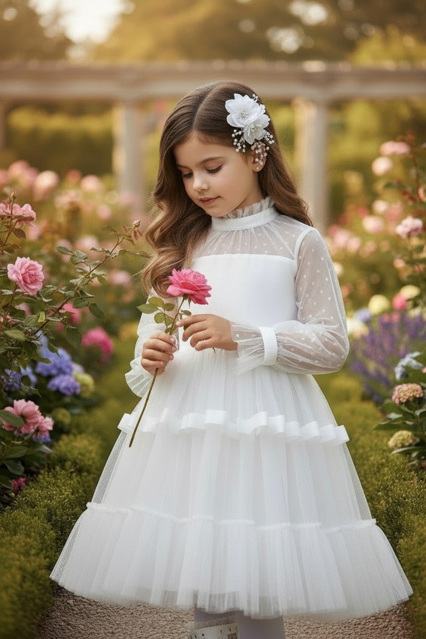 MAEVE DRESS WHITE