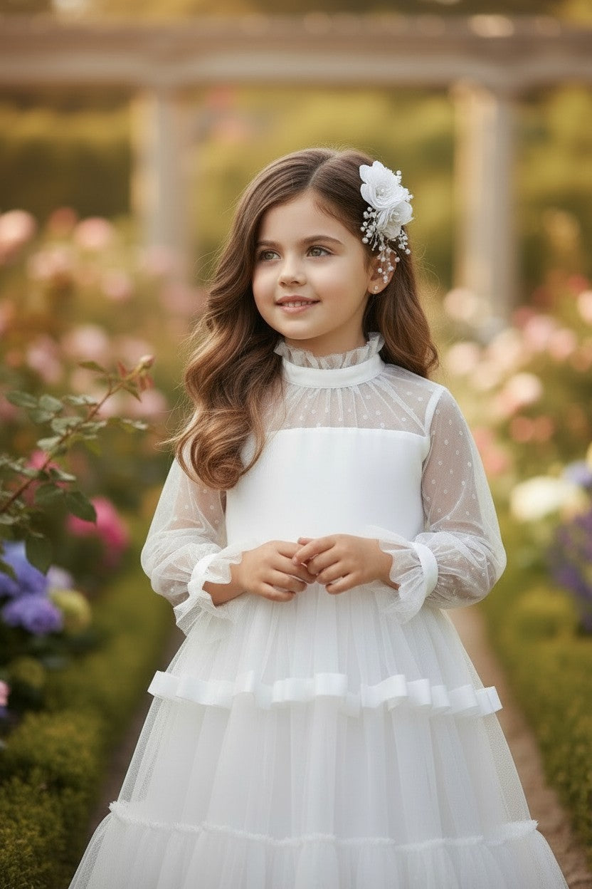 MAEVE DRESS WHITE