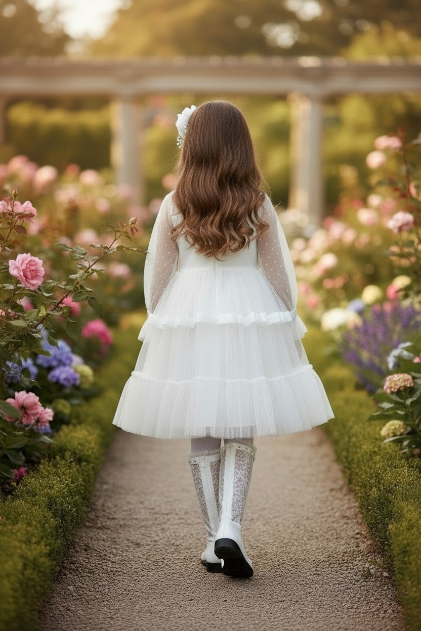 MAEVE DRESS WHITE