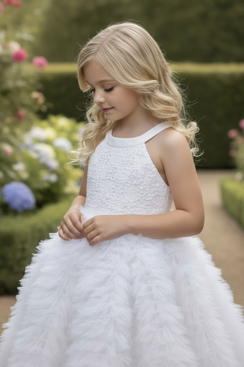 AERIN DRESS WHITE