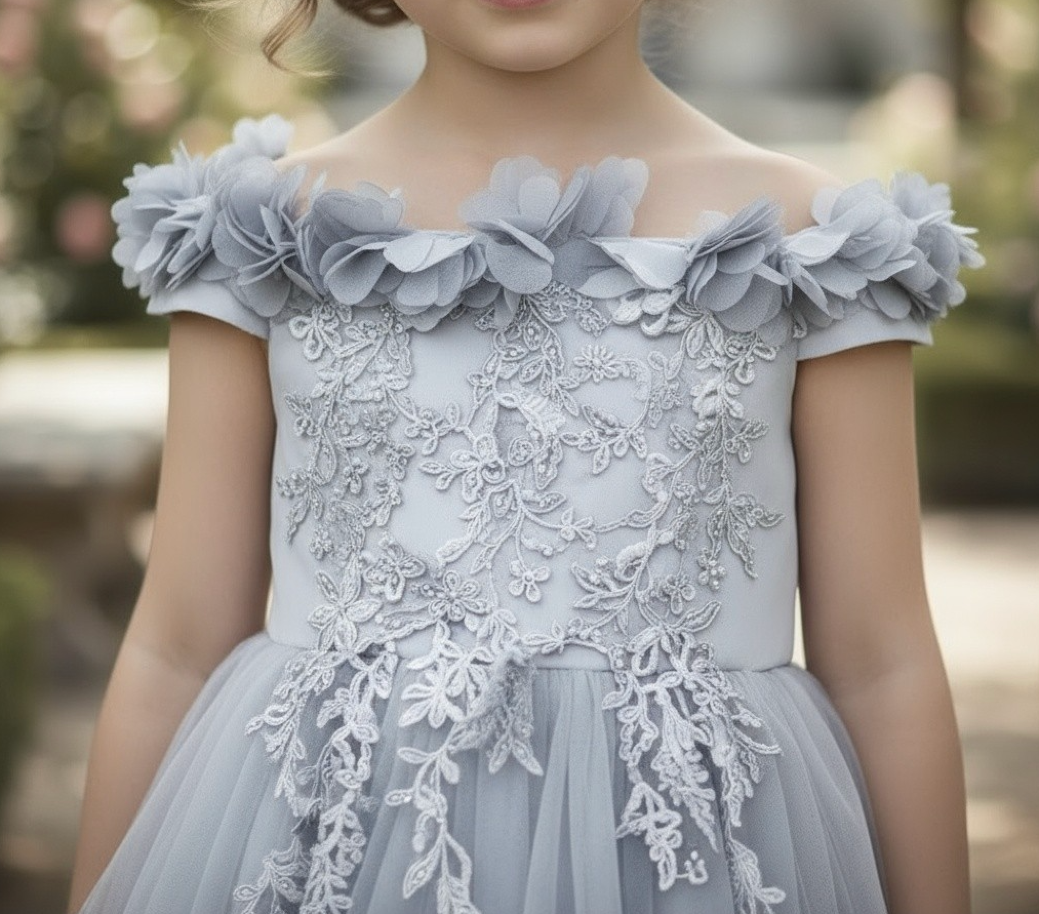 BELLE GOWN SILVER