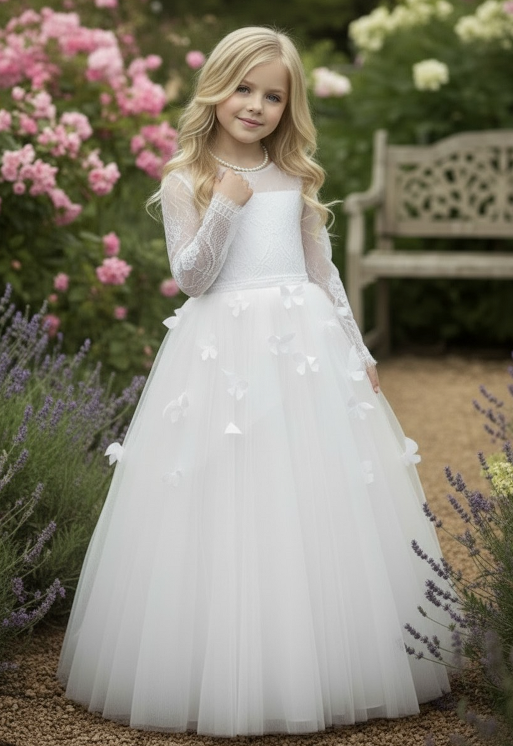 MARIPOSA GOWN WHITE