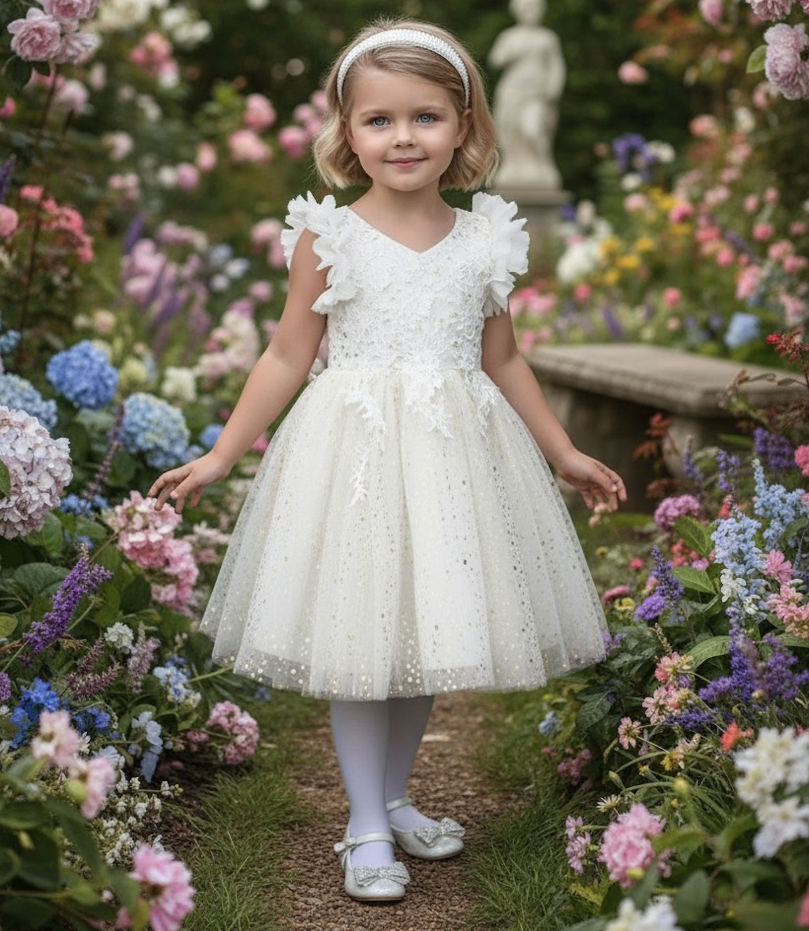 NATALIA DRESS WHITE