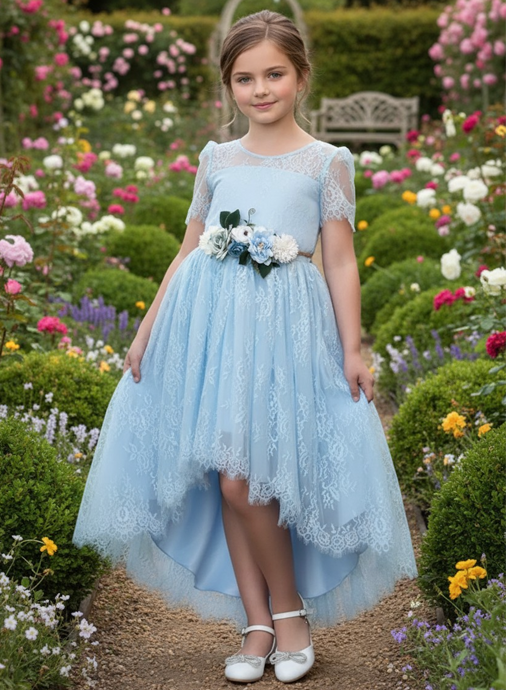 AINSLEY GOWN SKY