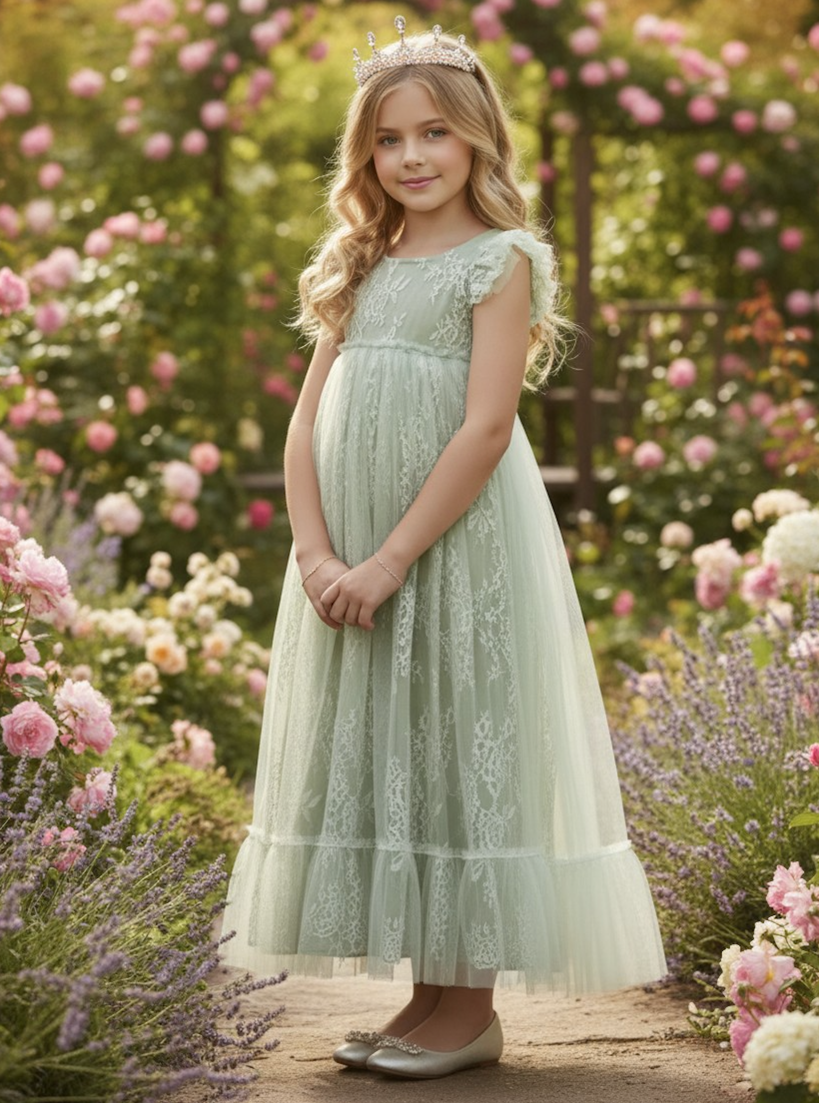 CLARA GOWN SAGE