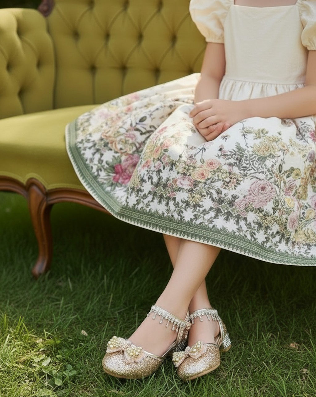 GOLD REGAL PRINCESS SHOE