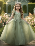 BIANCA GOWN SAGE