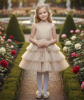 AMEERAH DRESS CHAMPAGNE
