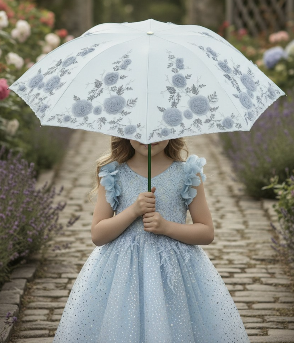 ANTIBES UMBRELLA FRENCH BLUE