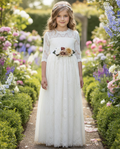 SPLENDOR GOWN & BELT SET IVORY