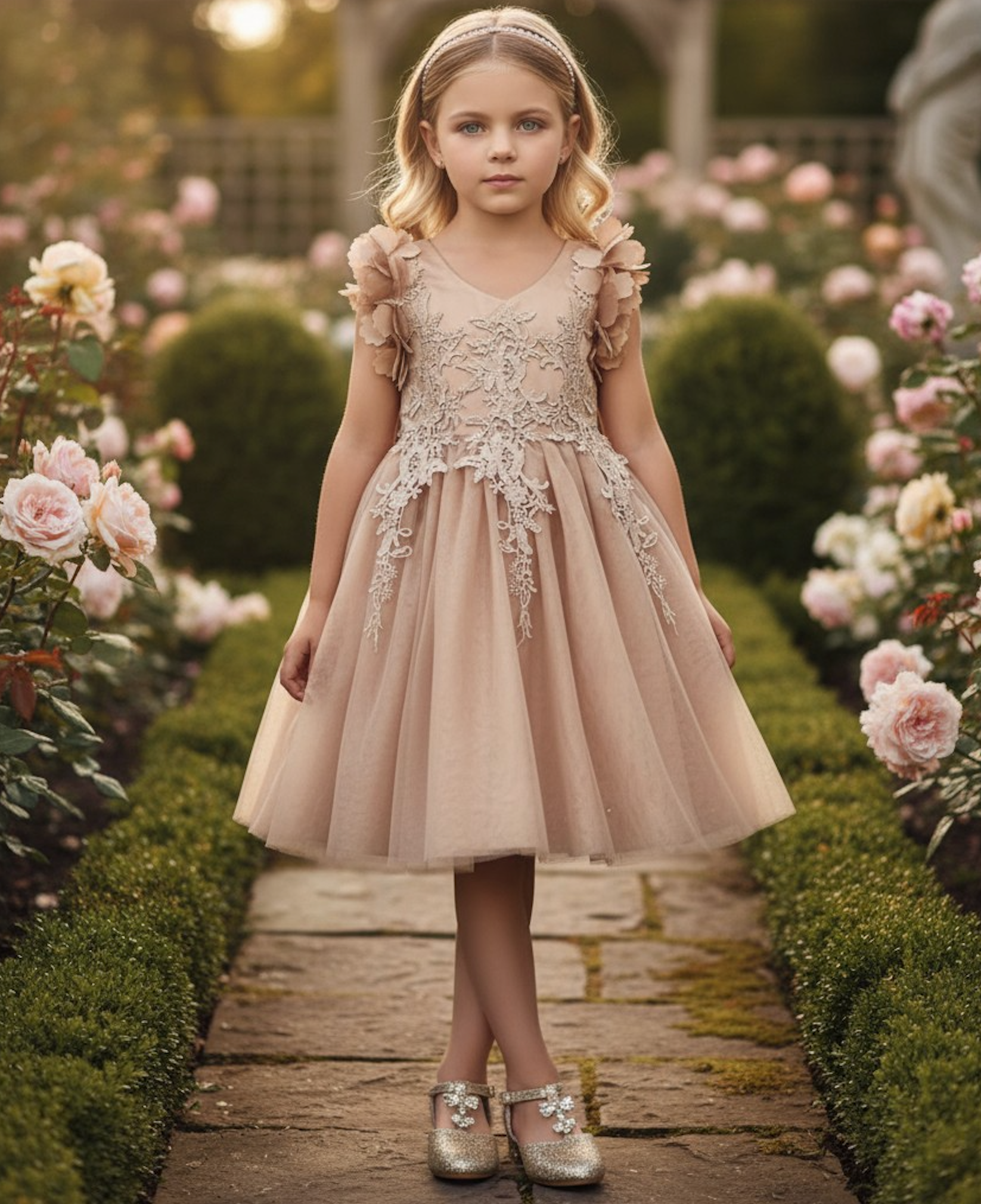 BIANCA DRESS GOLD