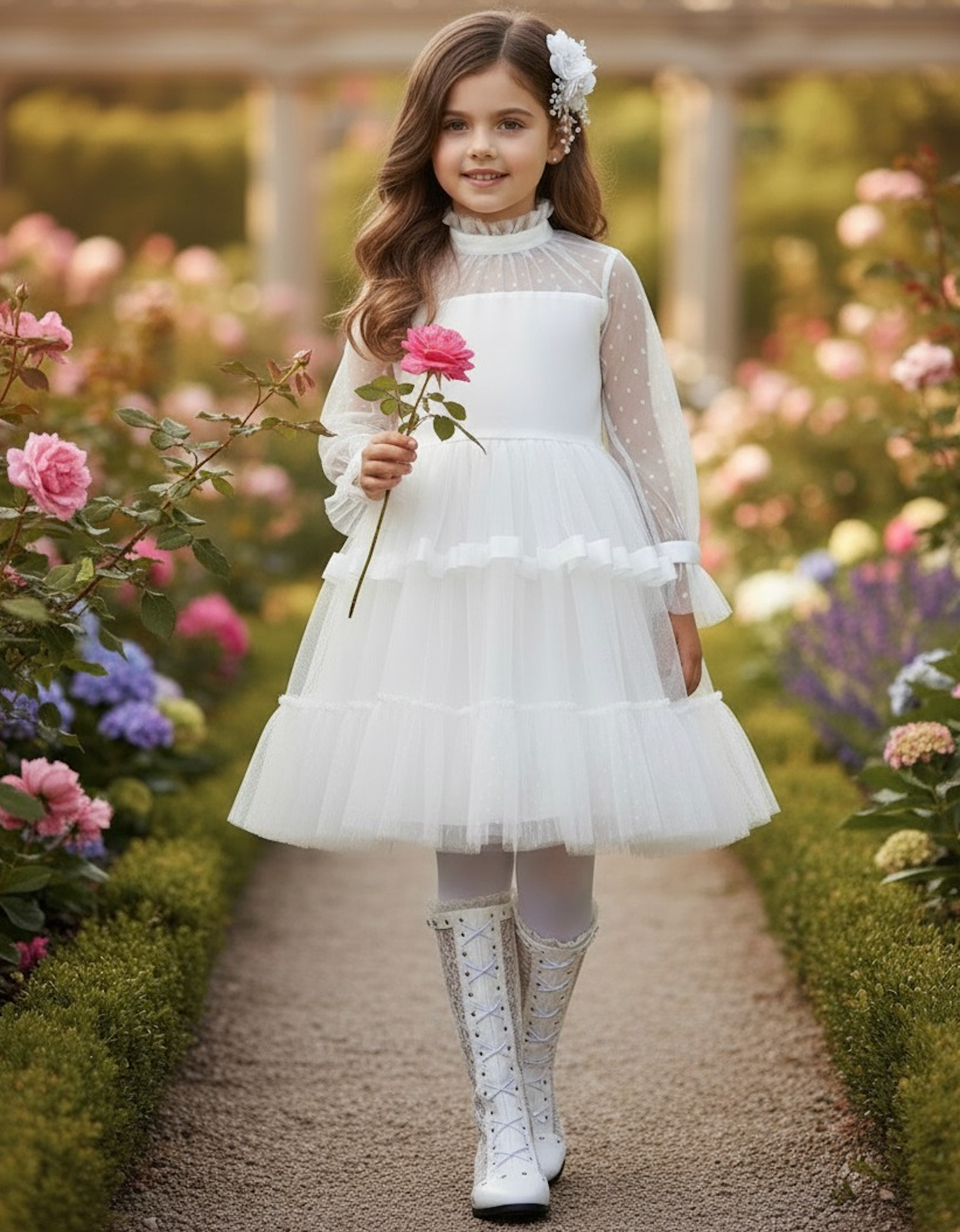 MAEVE DRESS WHITE