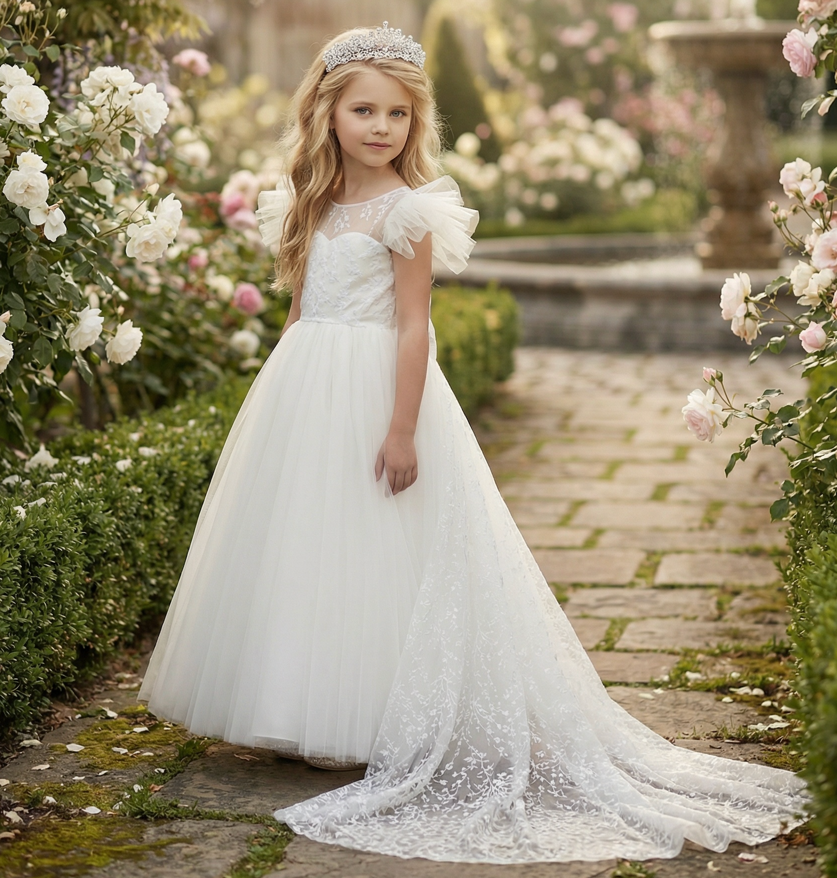 PAXTON GOWN WHITE