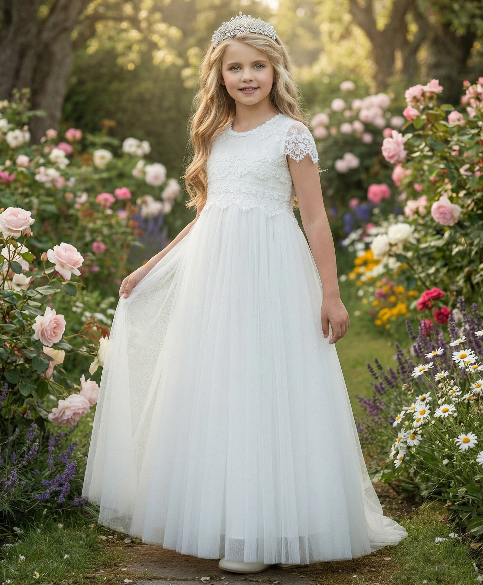 KATRINA GOWN WHITE