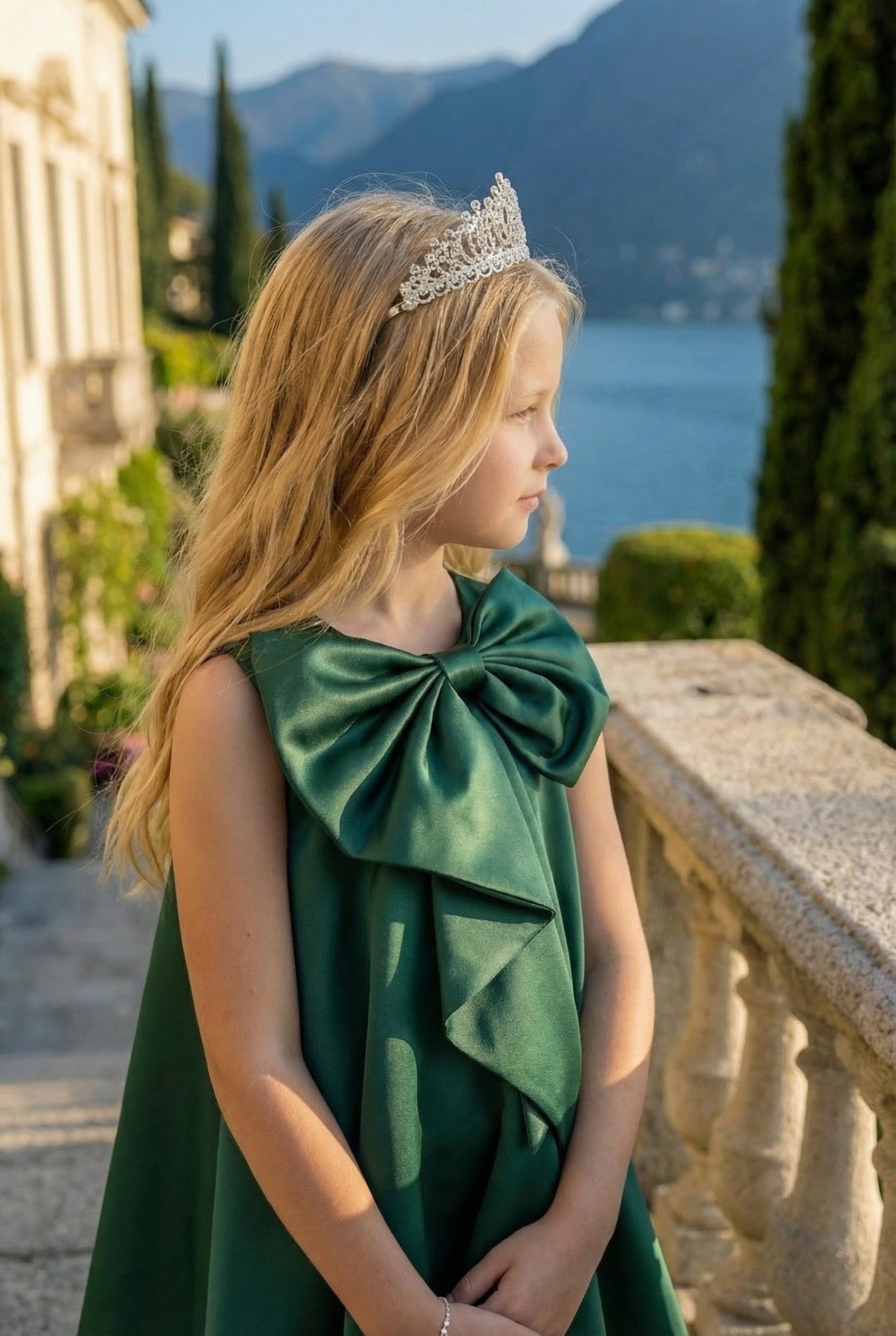LUCIA DRESS EMERALD