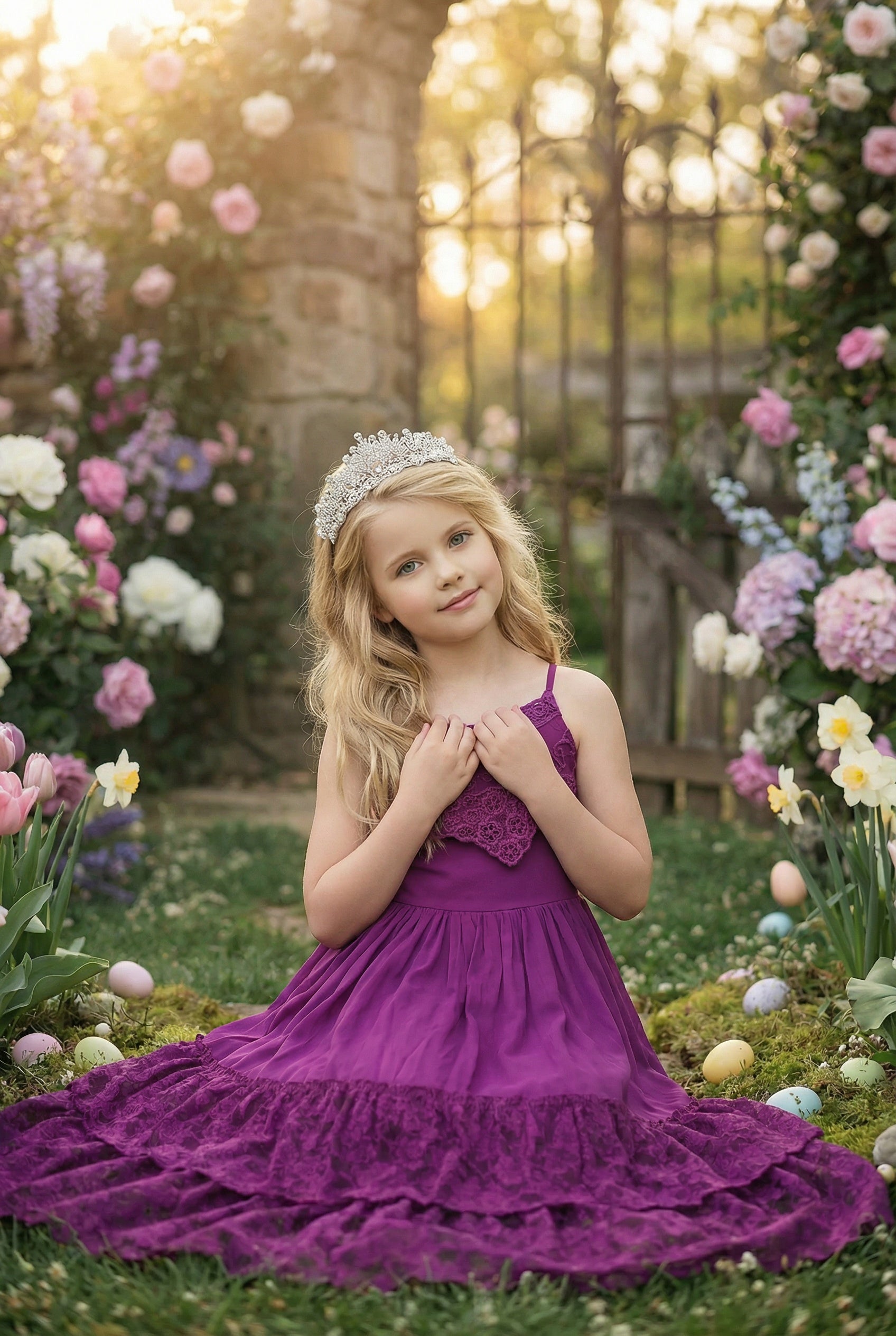 ALEXANDRA MAXI DRESS BERRY