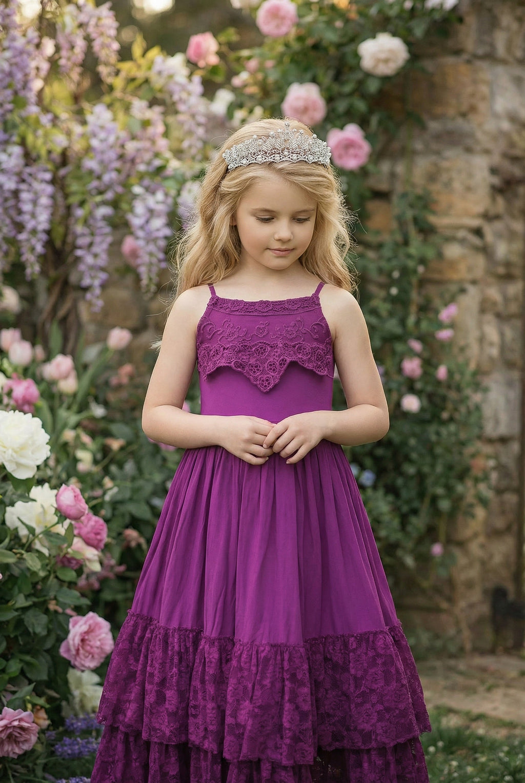 ALEXANDRA MAXI DRESS BERRY