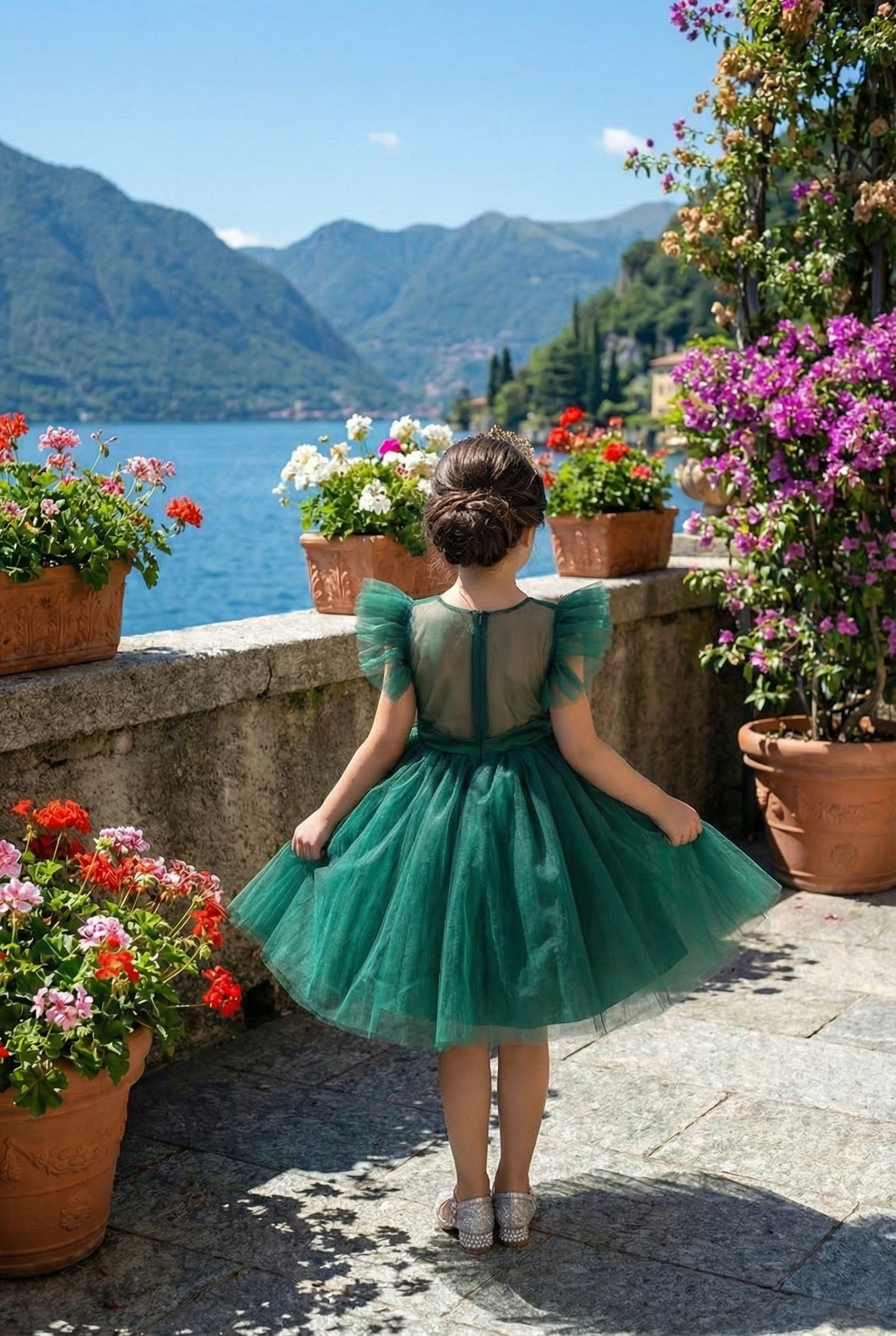MILLY DRESS EMERALD