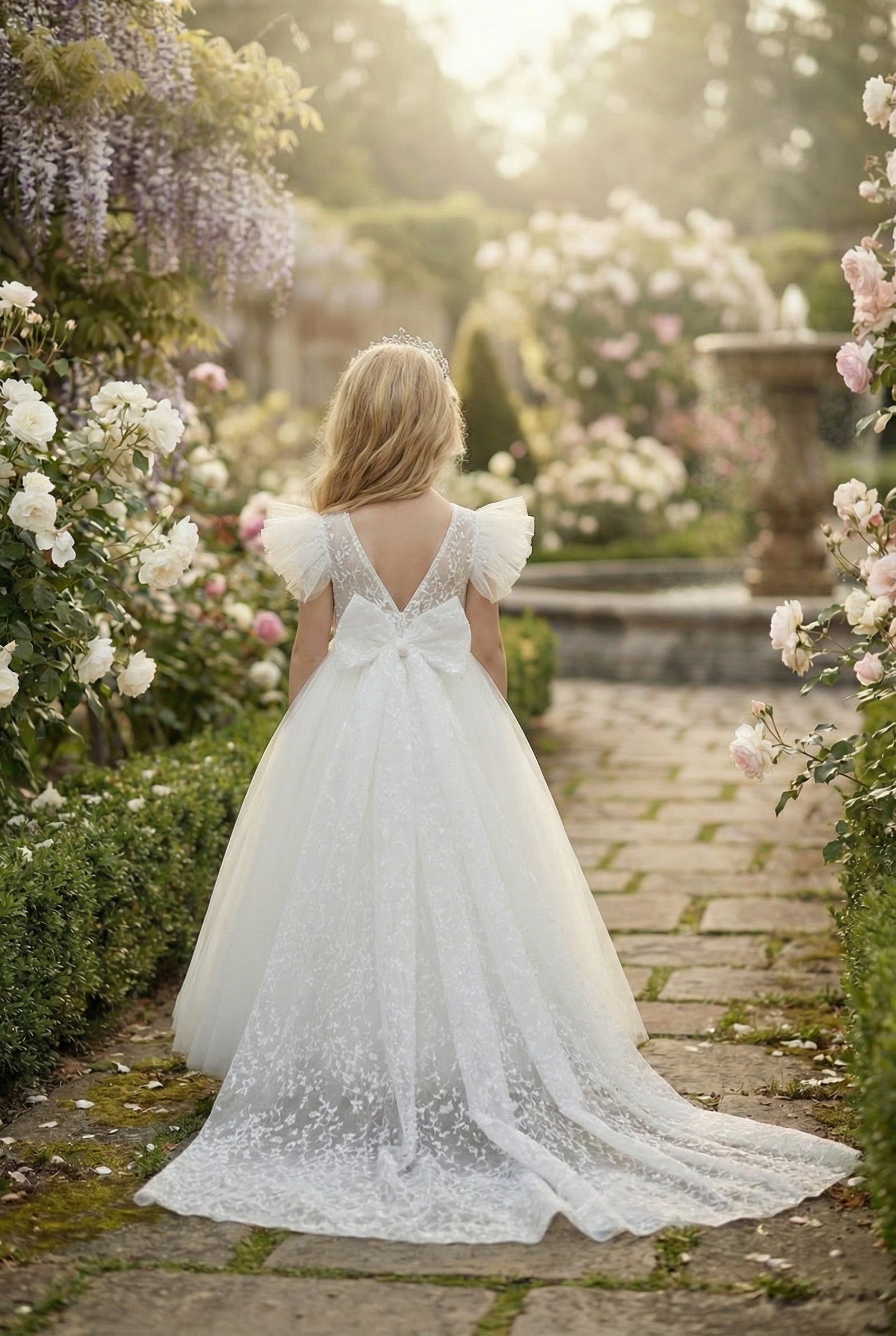 PAXTON GOWN WHITE