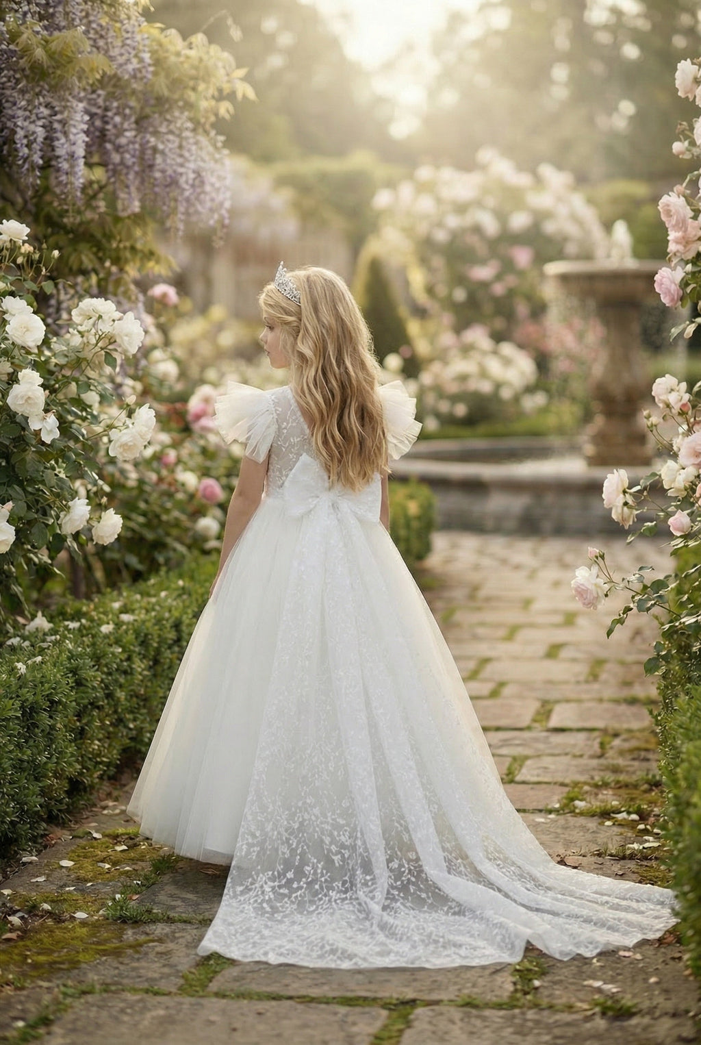 PAXTON GOWN WHITE