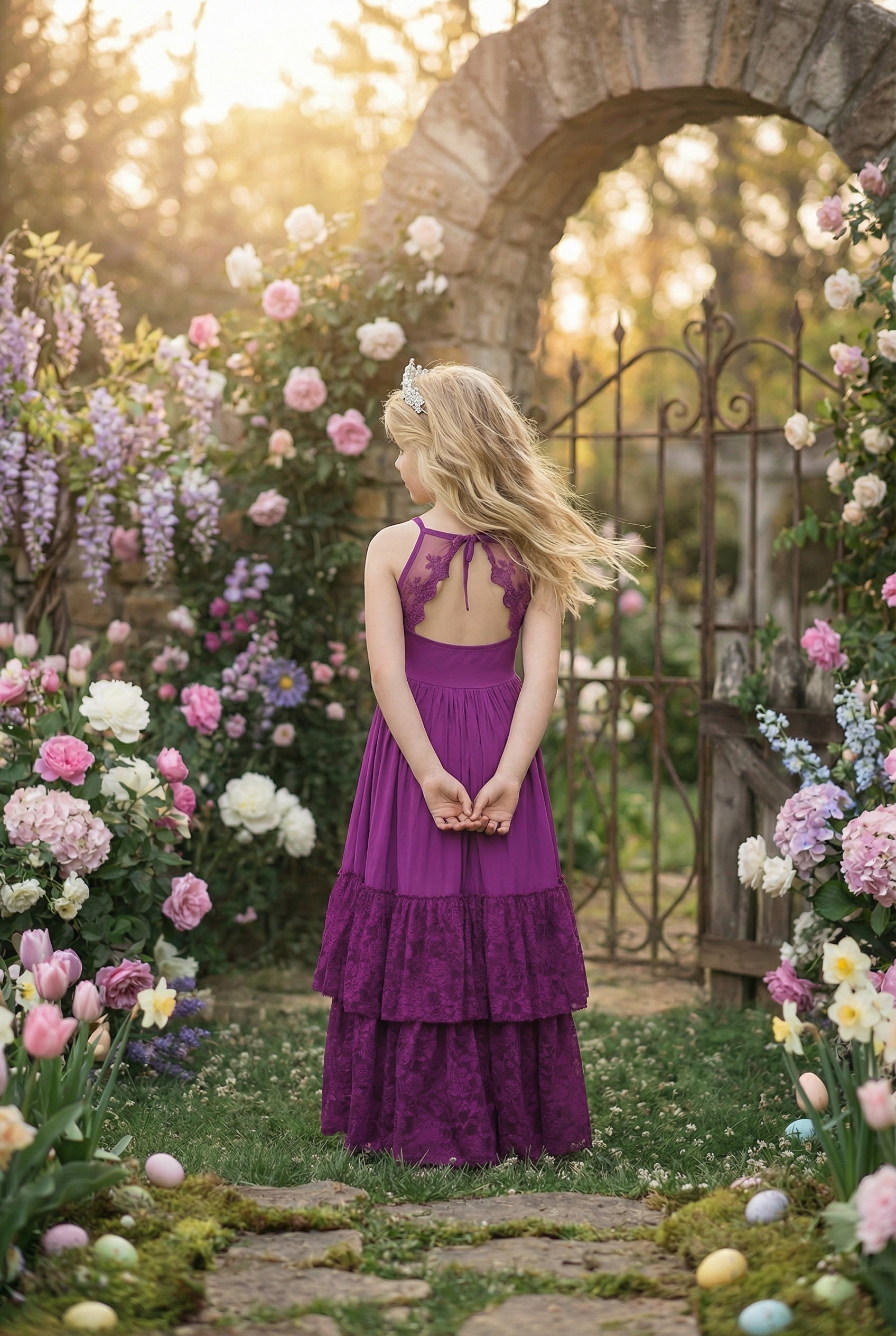 ALEXANDRA MAXI DRESS BERRY