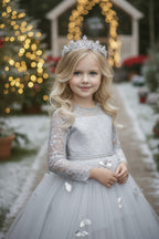 MARIPOSA GOWN SILVER