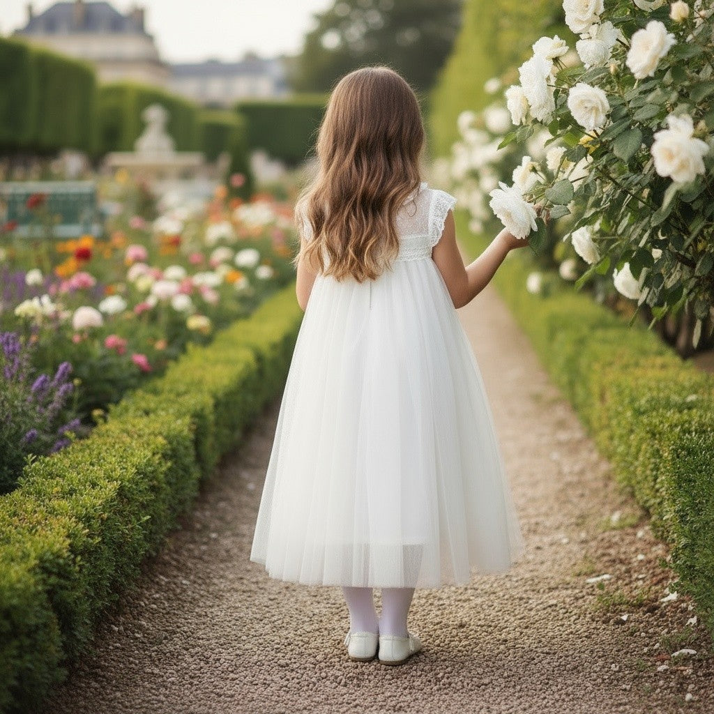 ALLESSANDRA DRESS  WHITE