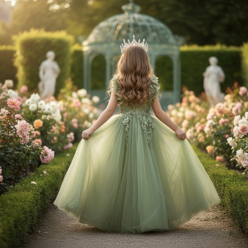 BIANCA GOWN SAGE