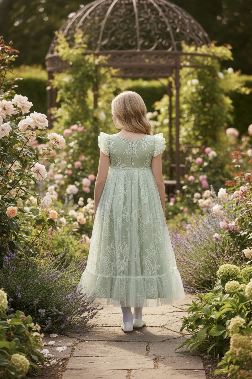 CLARA GOWN SAGE
